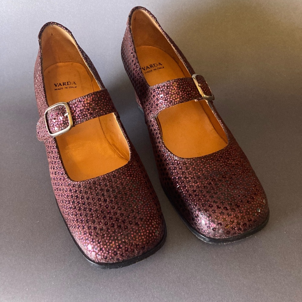 VARDA Sparkly Mary Janes Size 11